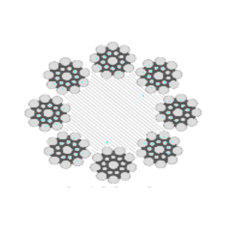 8股纖維芯電梯鋼絲繩