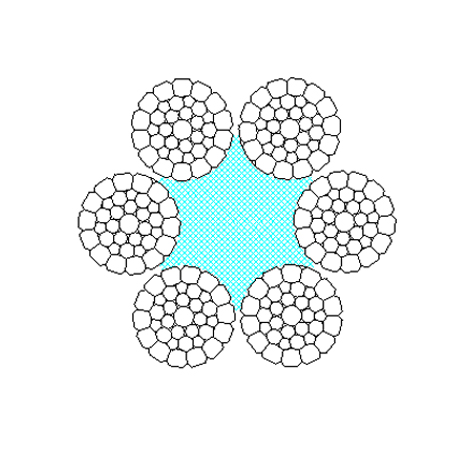 Triangular strand wire rope